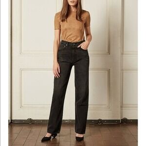 Boyish by‎ HER Womens Ziggy Jeans High-Waist Relaxed Leg in Hustler Size 27